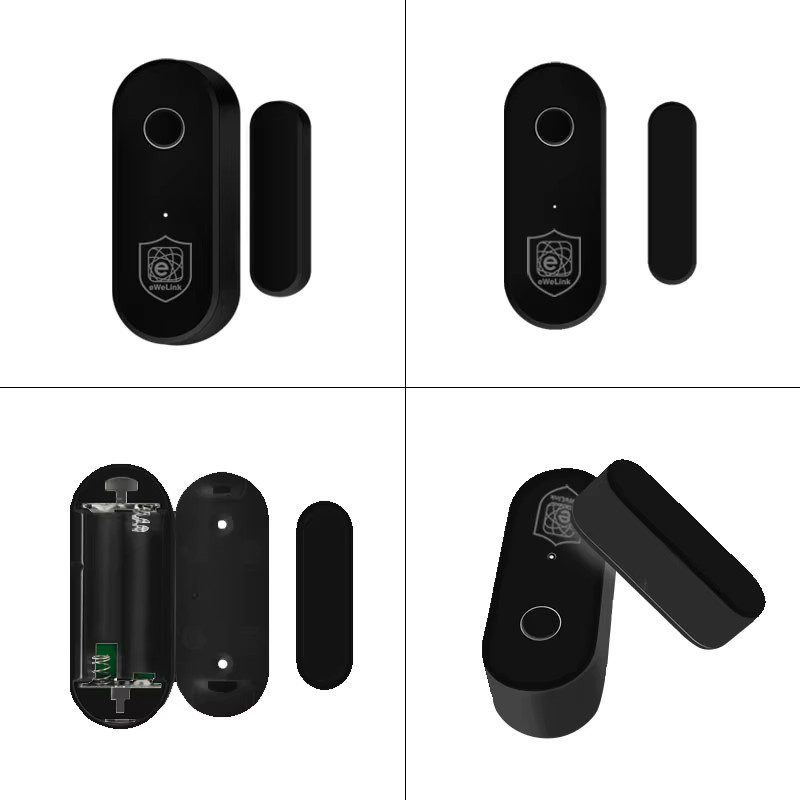 EWeLink Zigbee Türsensor und Fenstersensor in Schwarz für Einbruchalarm, kompatibel mit Alexa und Gateway, Zigbee 3.0 - Bild 4