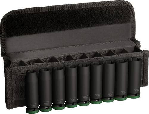 Bosch PRO Impact Steckschlüsseleinsatz-Set 1/2", 9-teilig, Schwarz aus Edelstahl - Bild 1