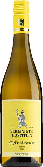 Vereinigte Hospitien Weißburgunder, Weißwein, Mosel, trocken, 2025, 0,75 l - Bild 1