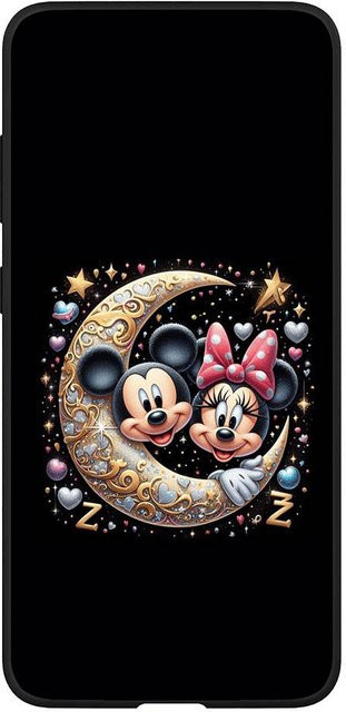 MINISO Mickey Mouse Handyhülle für Samsung Galaxy A12 in Schwarz - Bild 1