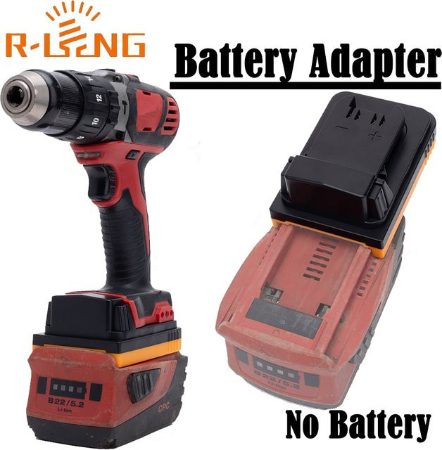 Hilti Batterieadapter B22 CPC für Milwaukee 18 V Li-Ion Elektrowerkzeuge - Bild 1