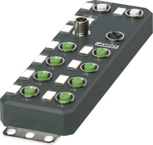 Phoenix Contact SPS-Erweiterungsmodul AXL E EIP DI8 DO8 M12 6P 2701492 in Anthrazit - Bild 1