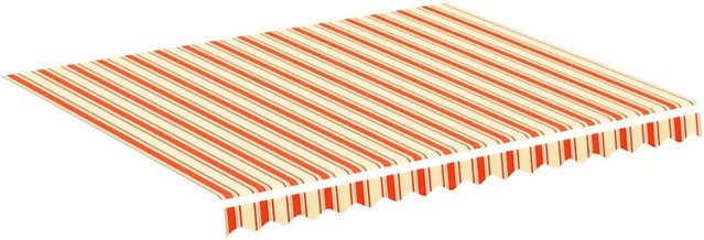 Furnicato Markisenbespannung aus Polyester in Gelb und Orange, B: 250 cm, H: 245 cm, T: 245 cm - Bild 1