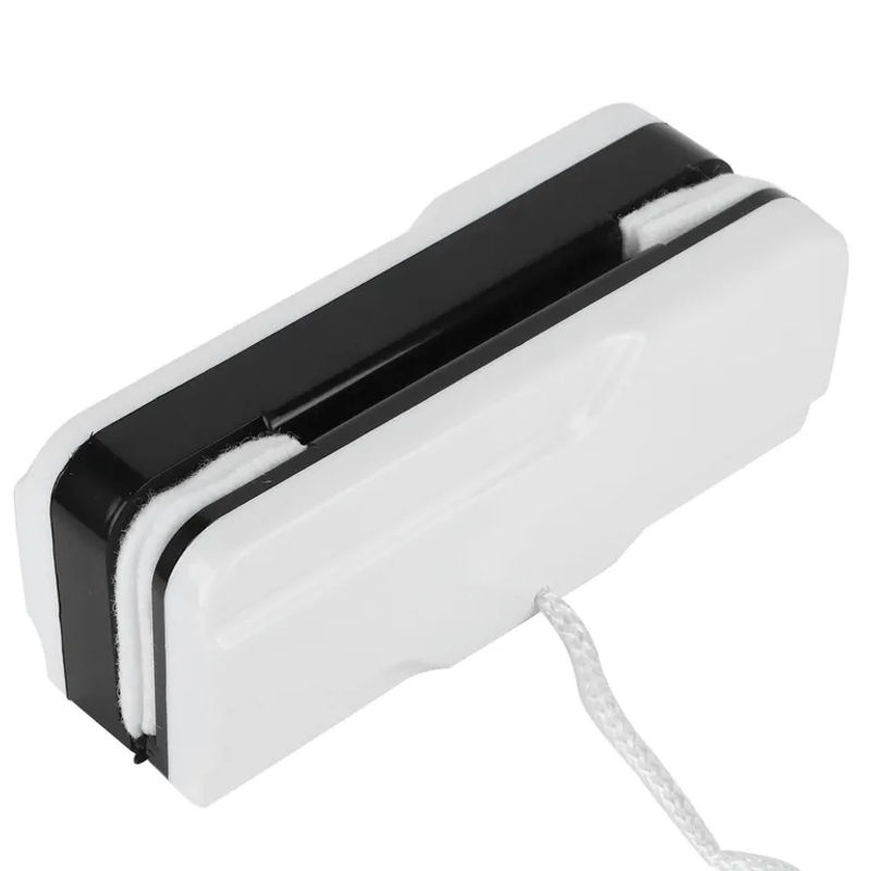 Magnetischer Fensterputzer CosyHome Doppelseitiger Glaswischer mit Mikrofasertuch in Weiß - Bild 7