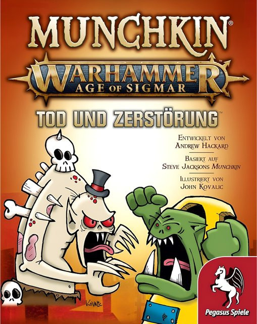 Munchkin Warhammer Age of Sigmar: Tod und Zerstörung, Erweiterung - Bild 1