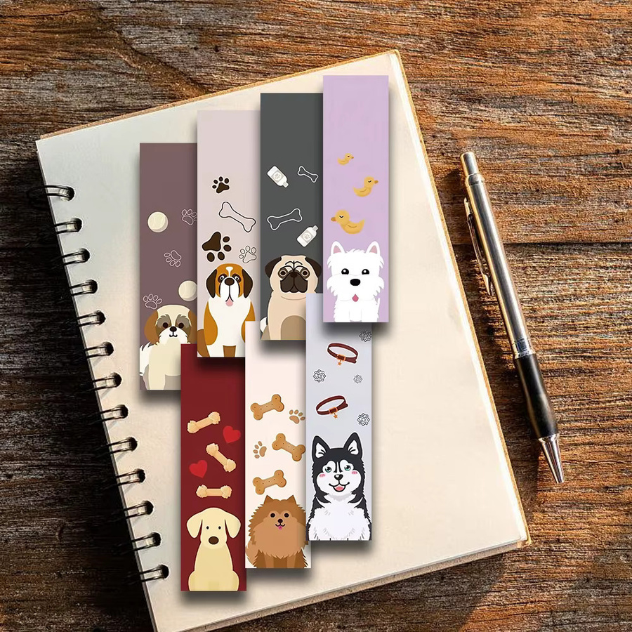 30 Stück Kawaii Cartoon Hund Lesezeichen in Multicolour für Studenten und DIY Dekorationen - Bild 2