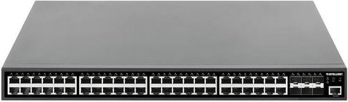 Intellinet 54-Port L2+ Fully Managed PoE+ 19 Zoll Netzwerk-Switch 10/100/1000MBit/s Schwarz - Bild 1