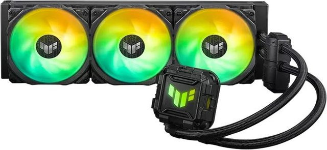 Asus TUF GAMING LC II 360 ARGB AIO Flüssigkeitskühlung für AM4, LGA1200, LGA1700, AM5, LGA115x in Schwarz - Bild 1