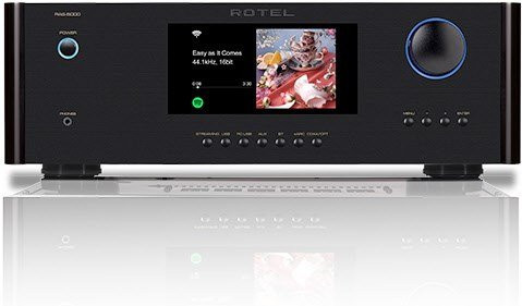 Rotel RAS-5000 Vollverstärker und Netzwerk-Player in Schwarz mit HDMI, Bluetooth, Optisch und USB - Bild 1
