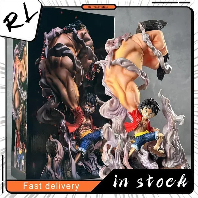 Bandai One Piece Ruffy Actionfigur, 32 cm, Anime-Modell, Statue - Bild 1
