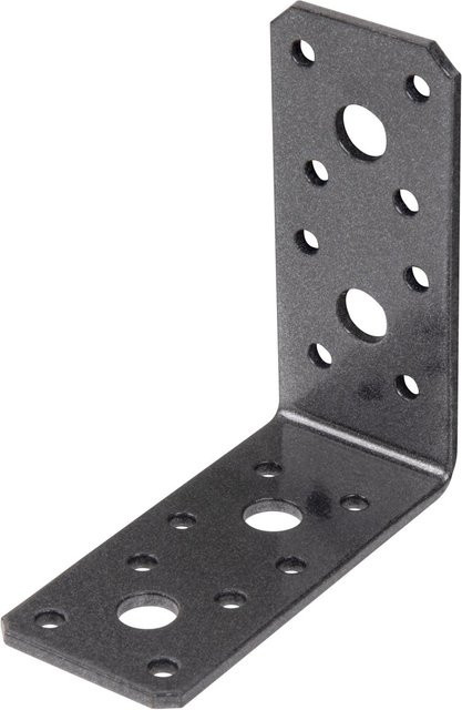 Alberts GAH Duravis Winkelverbinder Schwarzdiamant Duplexbeschichtet aus Stahl B/T/H: 90 x 90 x 40 mm - Bild 1