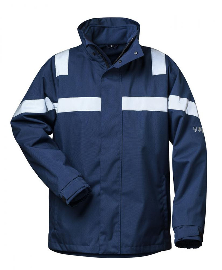 HELMUT FELDTMANN Multinorm-Langjacke aus Polyester in Blau, Größe L - Bild 1