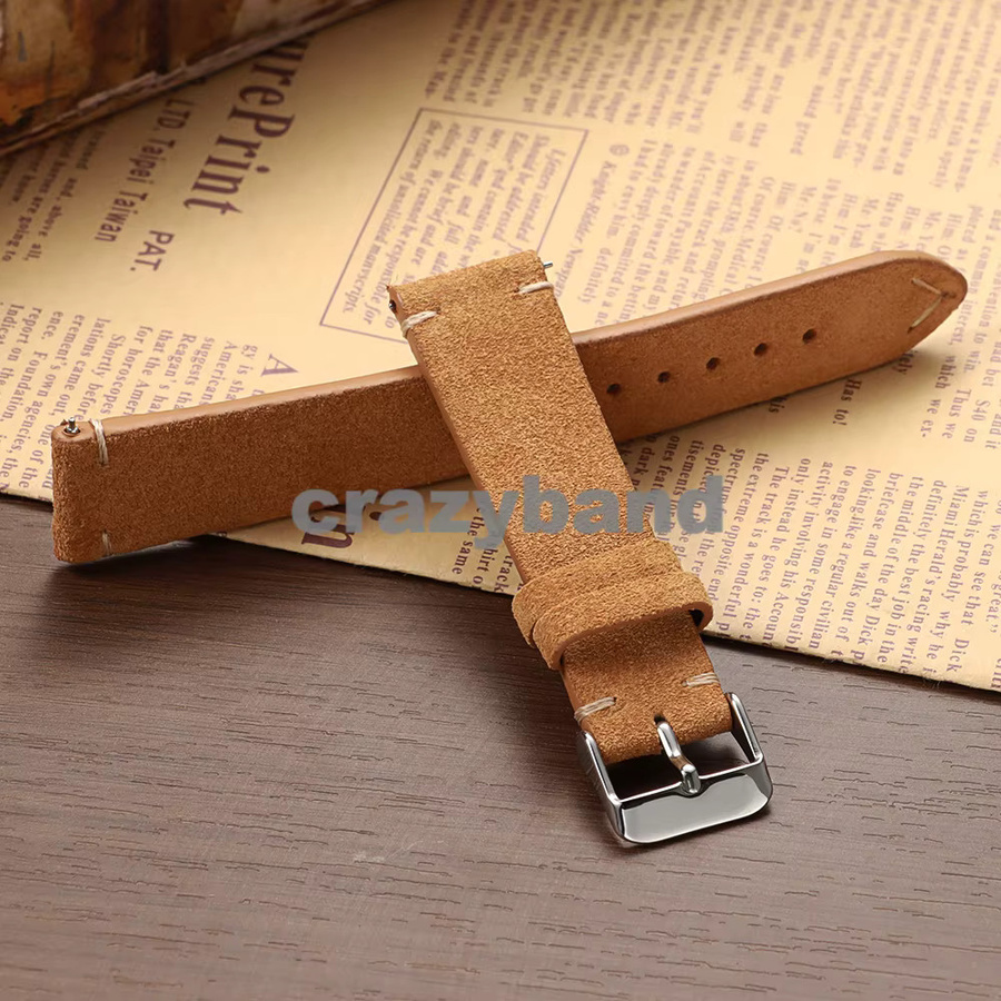 crazyband Uhrenarmband Wildleder, Unisex - Bild 4