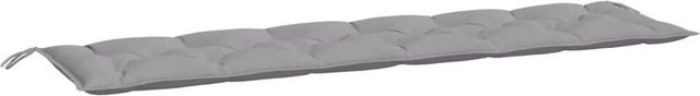 vidaXL Gartenbank-Auflage aus Oxford-Gewebe in Grau, B/T/H: 200 x 50 x 7 cm - Bild 1