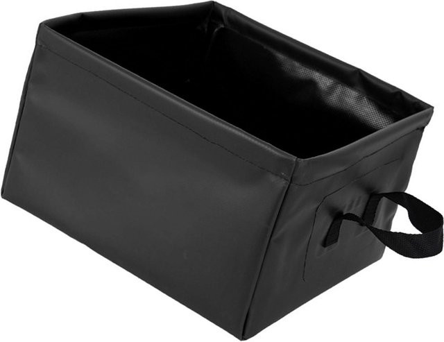 Igeteck Zusammenklappbarer Campingeimer Auslaufsicher und Tragbar, Schwarz, 13 l - Bild 1