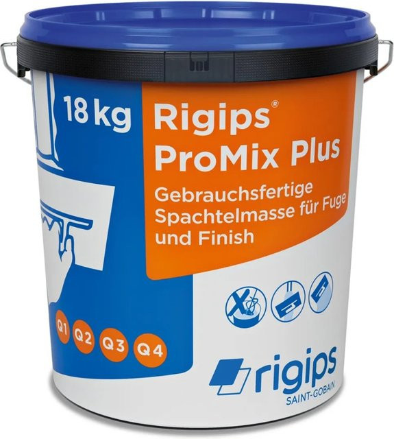 Rigips ProMix Plus Kunstharz-Spachtelmasse, 18 kg - Bild 1