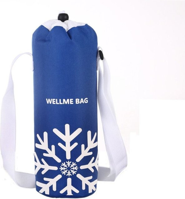 Wärmeisolierte und wasserdichte Flaschenhülle von Love Home Garden in Blau für Outdoor-Sport und Reisen - Bild 1