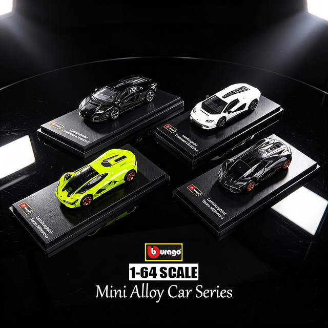 Bburago Lamborghini Terzo Millennio Countach LPI800-4, Modellauto, 1:64, Metall, ab 14 Jahren - Bild 1