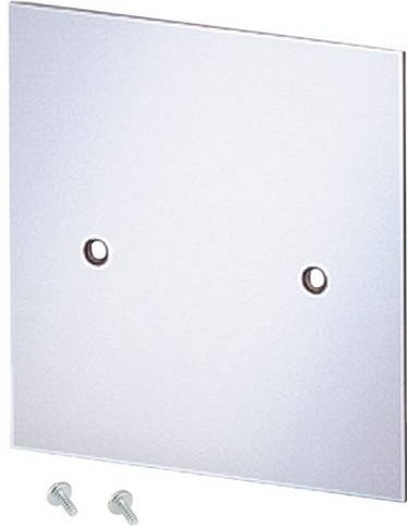 Hensel Montageplatte aus Kunststoff in Weiß, 4 mm stark, für KG 9002KG MP 02 - Bild 1