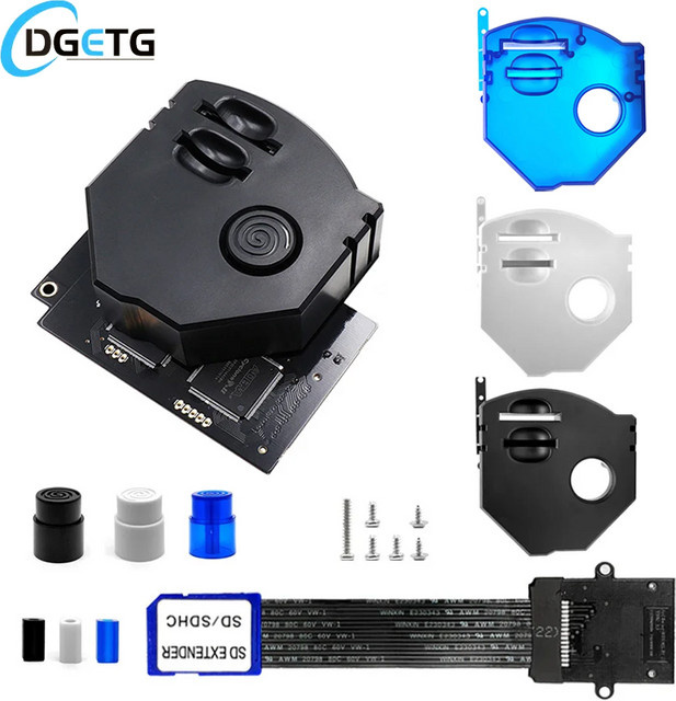 Gdemu VA1 Remote SD Karten Montage Kit mit SD Verlängerungskabel für Sega Dreamcast Expansion Adapter in Weiß - Bild 1