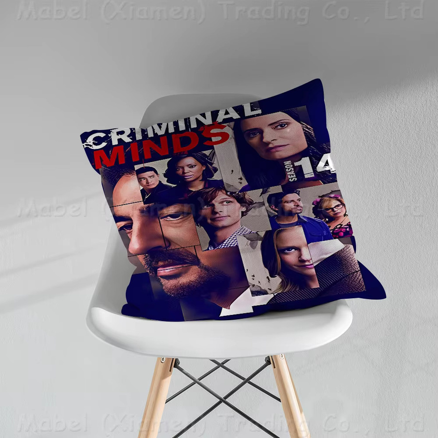 Beast Kingdom Criminal Minds Personalisiertes Kissen mit Bild und Text, Multicolour, B/B: 45 x 45 cm - Bild 4