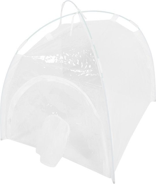 mfySpace Insektennetz-Käfig für Schmetterlinge und Pflanzen, zusammenklappbar und wiederverwendbar, weiß/transparent - Bild 1