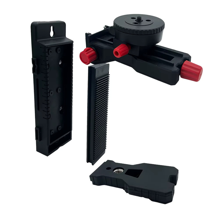 Heipoe DJ1200-A L-förmige magnetische Laser-Nivellierhalterung zur Wandmontage mit 5/8 und 1/4 Zoll Anschluss - Bild 3