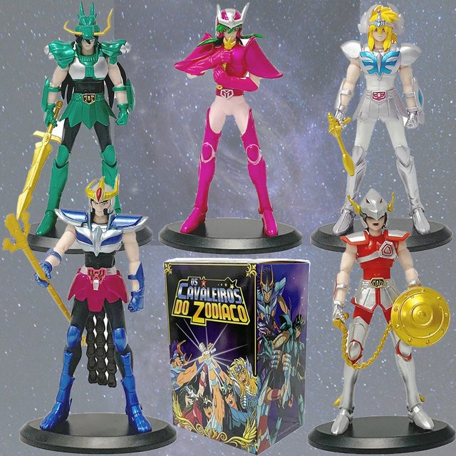 Anime Figur Phoenix Ikki Hyoga Seiya Shiryu, Stehende Rüstung Modell, 19cm - Bild 1
