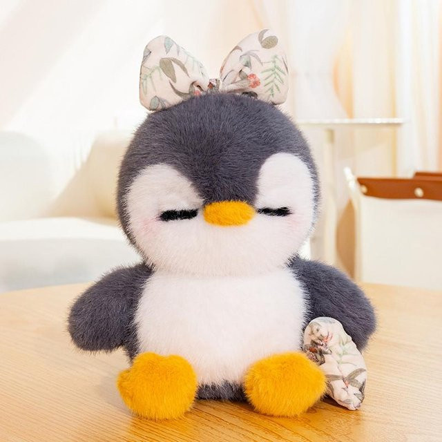 Yiran toy Schlafender Pinguin, Stofftier, ab 14 Jahre - Bild 1