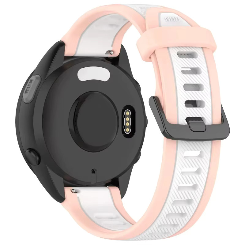 Uhrenarmband Silikon, Schwarz, Unisex - Bild 2