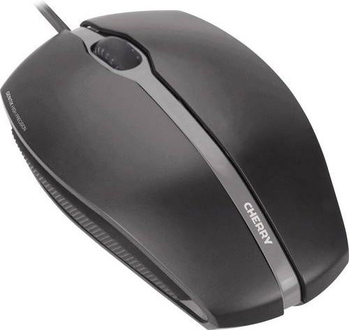 Cherry Gentix Optische USB Maus mit Beleuchtung in Schwarz, 1000 dpi, 3 Tasten - Bild 1