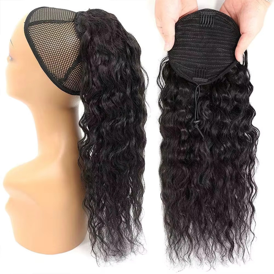 Dula A Hair Pferdeschwanz Echthaar Extensions Remy, Damen - Bild 5