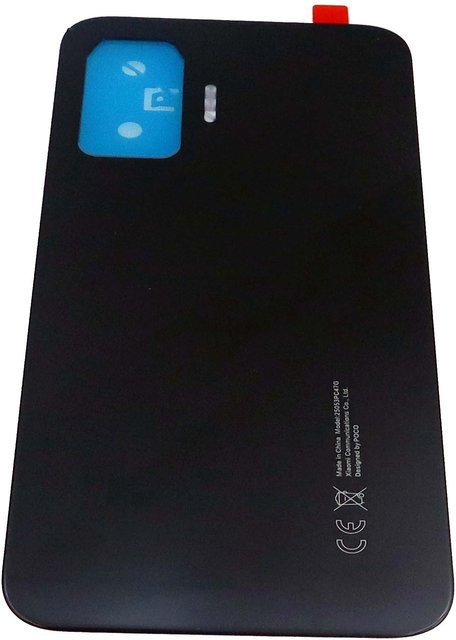 Xiaomi POCO F7 Glas-Deckel Rückabdeckung Gehäuse Rückseite in Schwarz mit Klebstoff - Bild 1