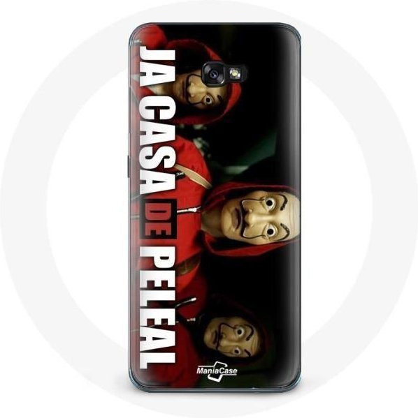 Samsung Galaxy A5 2017 Schutzhülle La Casa de Papel Dali Maske Multicolor - Bild 1
