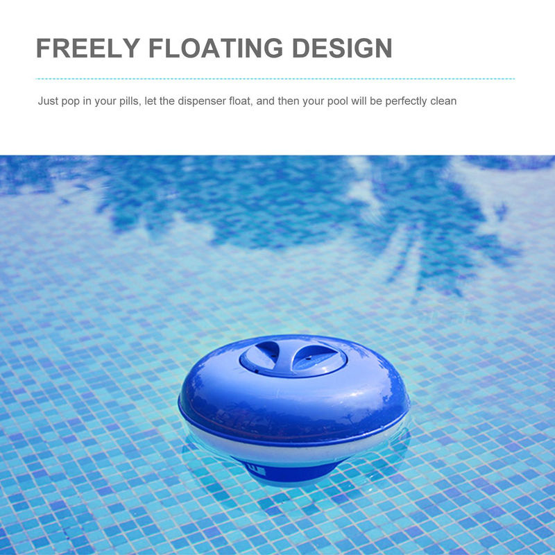 TOMTOP JMS Schwimmender 5-Zoll-Pool-Chemikalienspender in Blau zur Chlor- und pH-Wert-Regulierung für Pool und Spa - Bild 8