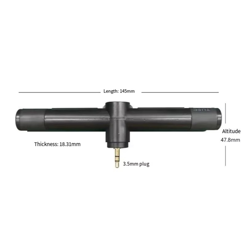 HRD-C919 Mittelwellen-MW-Antenne in Schwarz mit 3,5mm Stecker T-Typ für Mittel- und Kurzwellen - Bild 2