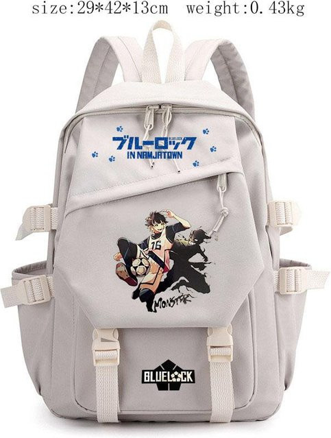 3-teiliges Schulrucksack-Set in Grau aus Oxford-Stoff mit großem Fassungsvermögen, Schultasche und Federmäppchen - Bild 1