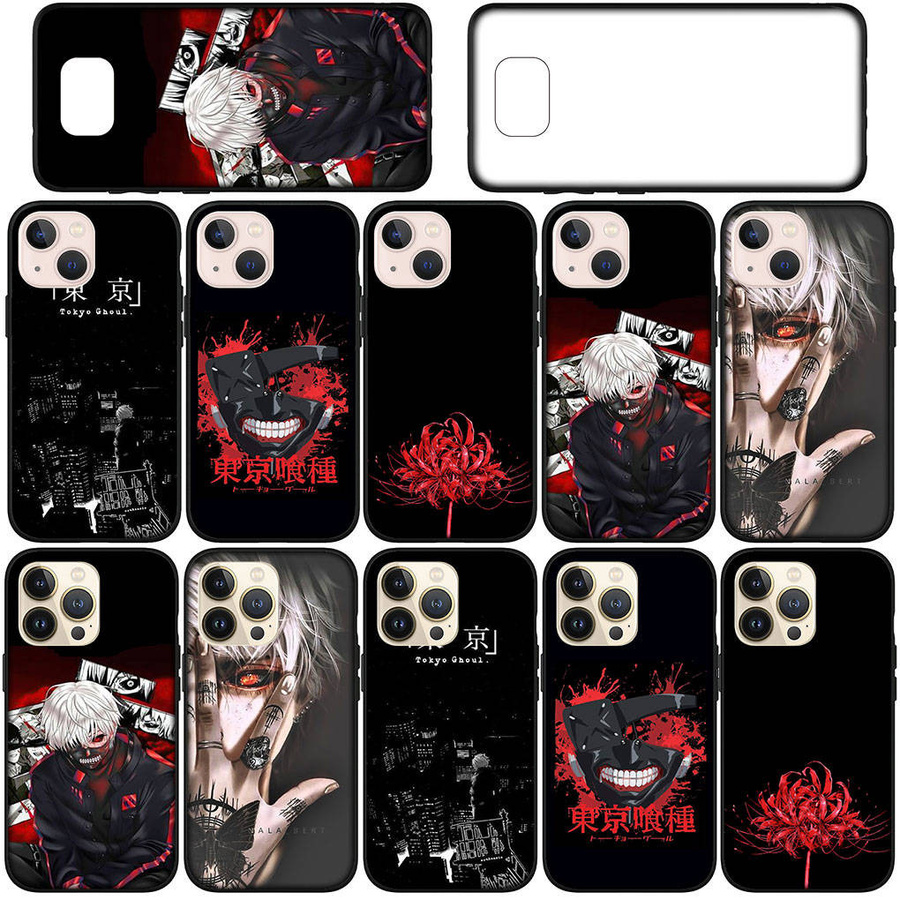 MINISO Handyhülle Tokyo Ghoul Ken Kaneki für Samsung Galaxy S24 FE in Schwarz - Bild 4