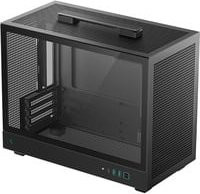 DeepCool CH160 PLUS Tower-Gehäuse in Schwarz mit Micro-ATX-Unterstützung und USB-C sowie 3,5 mm Klinkenanschluss - Bild 1
