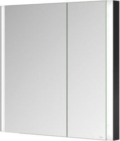 Keuco Spiegelschrank Somaris 2-türig in Weiß mit LED-Beleuchtung und Sensor-Schalter, B/H/T: 80 x 71 x 11,5 cm - Bild 1