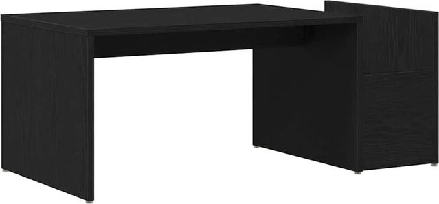 vidaXL Couchtisch Schwarze Eiche, Rechteckig, B/T/H: 90 x 45 x 35 cm - Bild 1