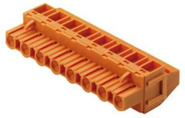 Weidmüller Buchsengehäuse-Kabel BL Orange, 78 Stück, Rastermaß: 7,62 mm - Bild 1