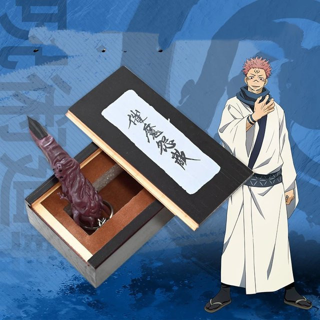 Bandai Jujutsu Kaisen Ryomen Sukuna Schlüsselanhänger Finger, Kunststoff - Bild 1