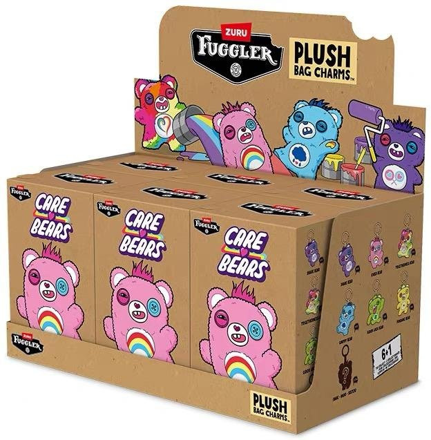 Fuggler Care Bears Plüsch Anhänger Puppe, ab 14 Jahre - Bild 1