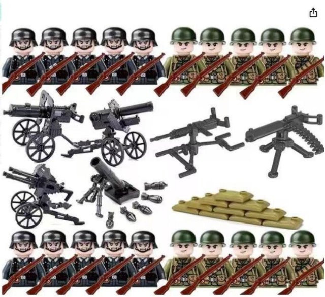 Zweiter Weltkrieg Militärfiguren, Soldaten, ab 14 Jahren - Bild 1