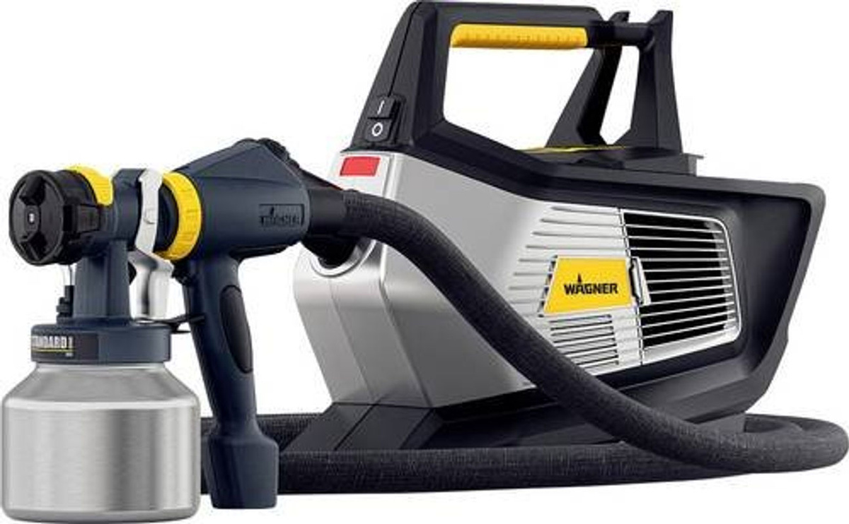 Wagner FINISH CONTROL 5500 EU Farbsprühsystem in Grau mit 1150W Leistung für Lack, Holzlasur, Glasur und Wandfarbe - Bild 2
