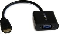 StarTech.com HDMI auf VGA Video Adapter Konverter für PC, Laptop und Ultrabook in Full HD, Schwarz - Bild 1