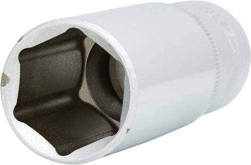 KS Tools 1/2" CLASSIC Sechskant-Stecknuss lang, 21mm, silber - Bild 1