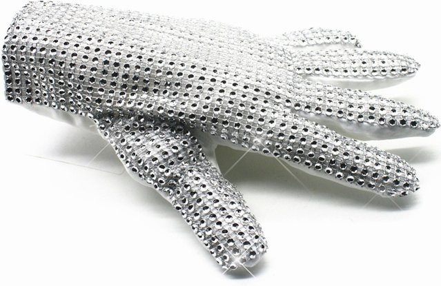 Michael Jackson Handschuh, Silber, URnotalone - Bild 1