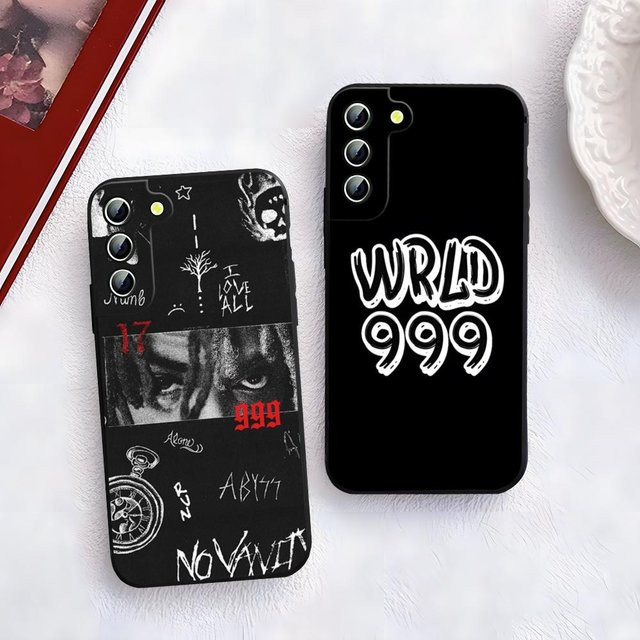 Rastar Handyhülle Sänger J-Saft WRLD für Samsung Galaxy A13 A31 A33 A52 A53 A55 S22 S23 S24 S25 Rückseite Abdeckung in Schwarz - Bild 1